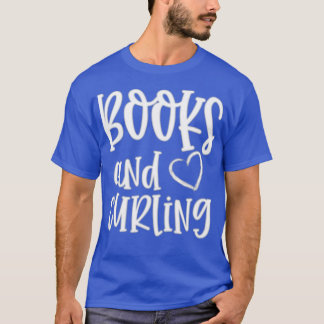 T-shirt Livres Et Curling