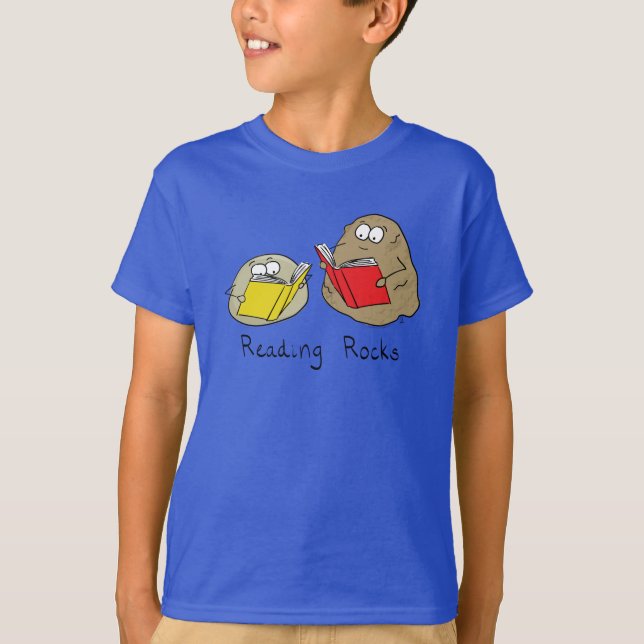 T-shirt Livres Lecture Enfants Drôle (Devant)