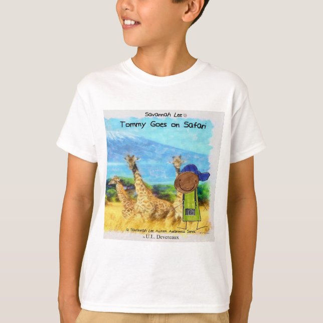 T-shirt Livres Savannah Kids (Devant)
