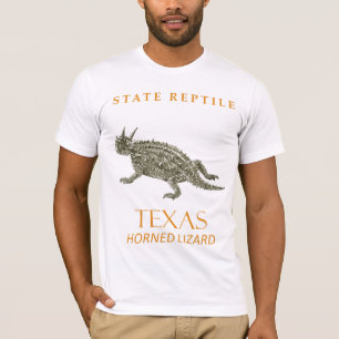 T-shirt Lizard à cornes du Texas