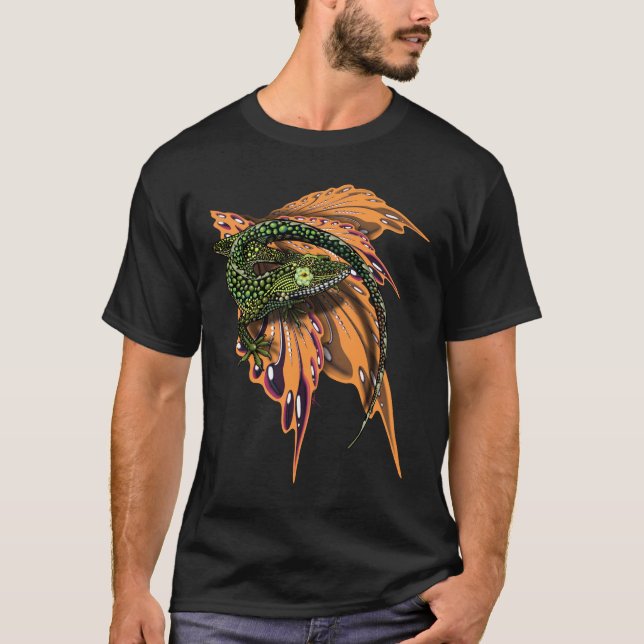 T-shirt Lizard d'Anole (Devant)