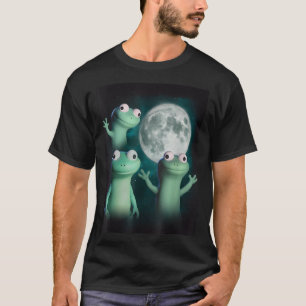 T-shirt Lizard Lizard Lizard Lizard Funny Lizard Moon Tren