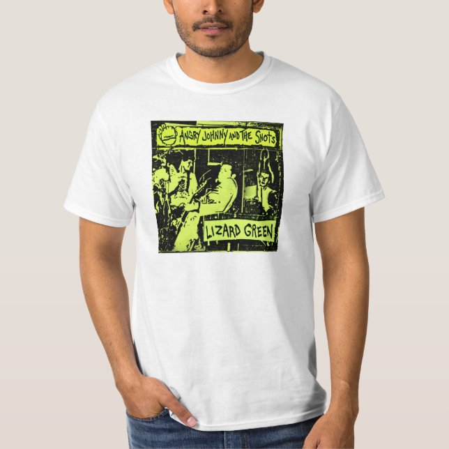 T-shirt Lizard vert (Devant)