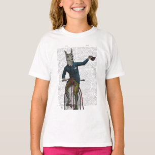 T-shirt Llama à vélo