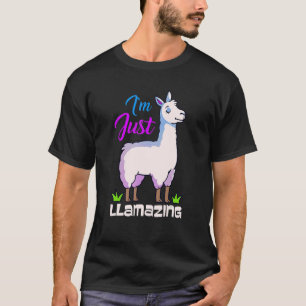 T-shirt Llama Alpaca Llamas Enfants Filles Femmes