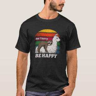 T-shirt Llama alpaga paresseux pour l'idée d'anniversaire
