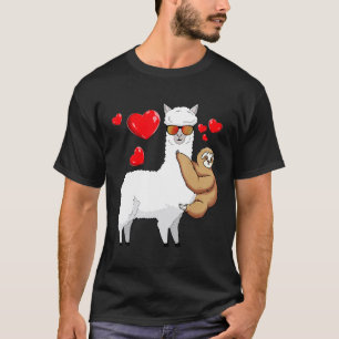 T-shirt Llama Chemise Femmes Hommes Enfants Funny Llama Sl