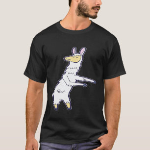 T-shirt Llama de flossing Danse avec la ficelle de flossi