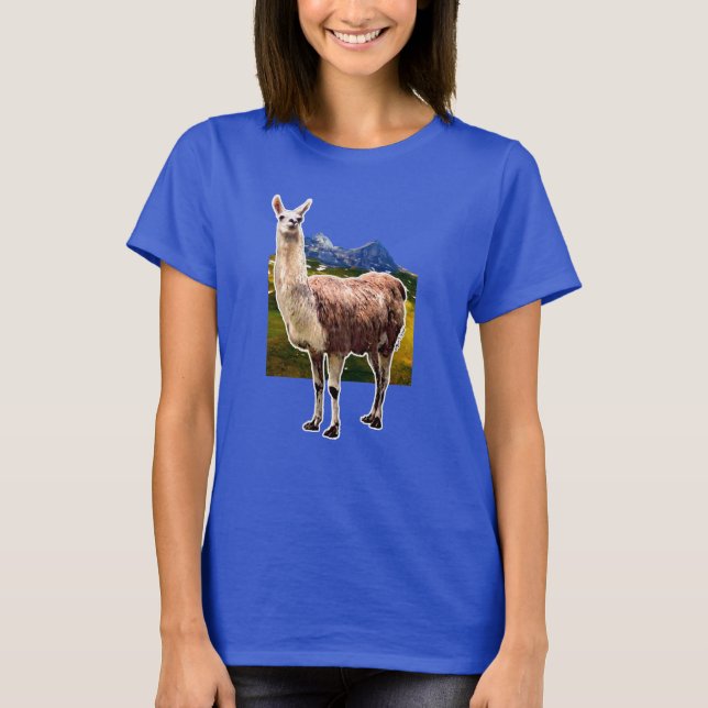 T-shirt Llama de montagne (Devant)