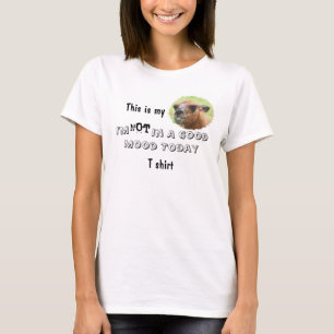 T-shirt Llama en colère Mauvaise humeur Drôle T Chemise