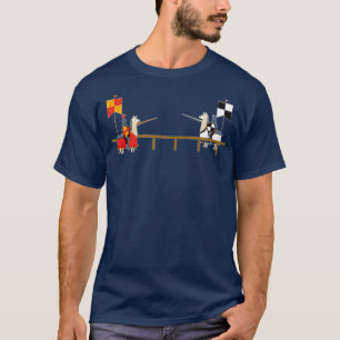T-shirt Llama    JoustingFunny Chevalier Médiéval Lance