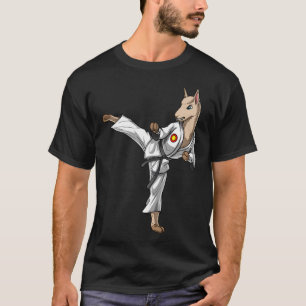T-shirt Llama Karaté