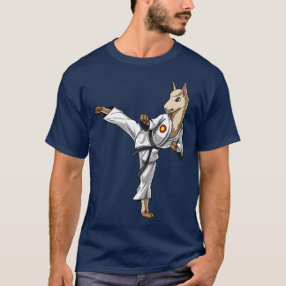 T-shirt Llama Karate