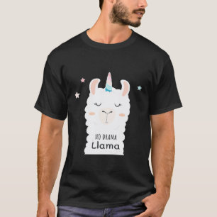 T-shirt Llama Licorne Pas de drame Mignon Llama Alpaca An