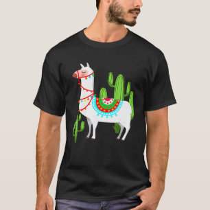 T-shirt Llama Llama Stuff Alpaca Pérou Animal Drame