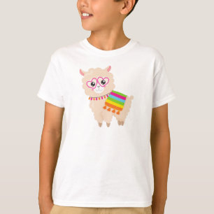 T-shirt Llama mexicaine, Llama mignonne, Alpaga mignonne, 