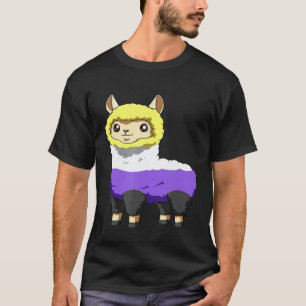T-shirt Llama non binaire et genderqueer