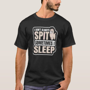 T-shirt Llama Pour Un Van Alpaca