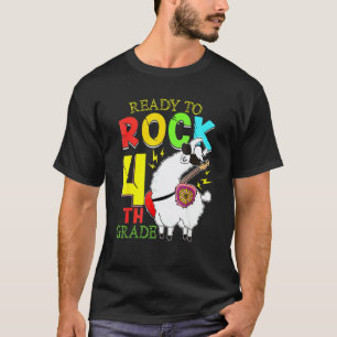 T-shirt Llama prêt à déchirer en quatrième année 4ème prem