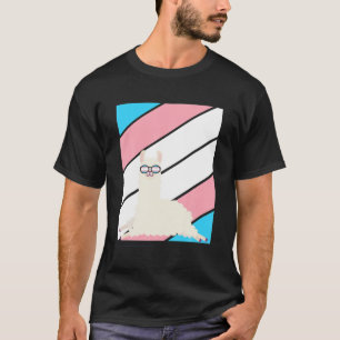 T-shirt Llama Pride Drapeau transgenre LGBTQ Fière Ally Pr