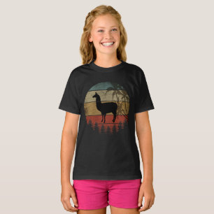 T-SHIRT LLAMA RÉTRO VINTAGE