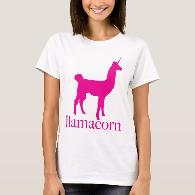 T-shirt llamacorn T Shirt (Devant)