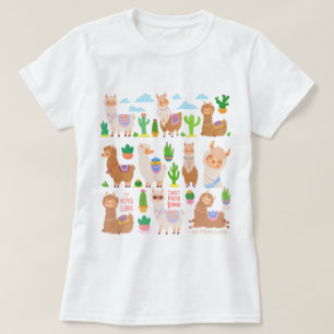 T-shirt Llamas