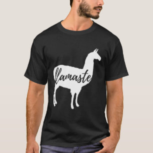 T-shirt Llamaste Namaste Llama Alpaca Yoga Amateurs Amusem