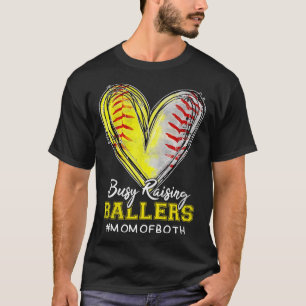 T-shirt Llers de levage occupé Mère Coeur des deux Softll 