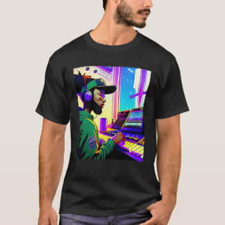 T-shirt Lo fi hip hop chillhop chill beats aesthetics 5