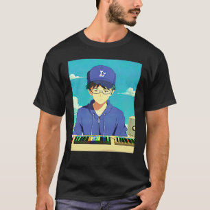 T-shirt Lo fi hip hop chillhop chill chill bat lofi esthét