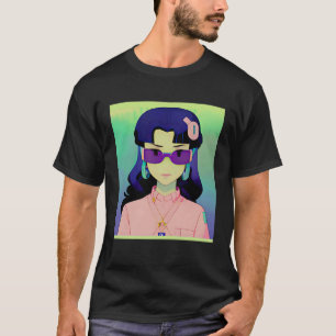 T-shirt Lo fi hip hop refroidissement chillhop bat esthéti