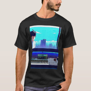 T-shirt Lo fi hip hop refroidissement chillhop bat esthéti