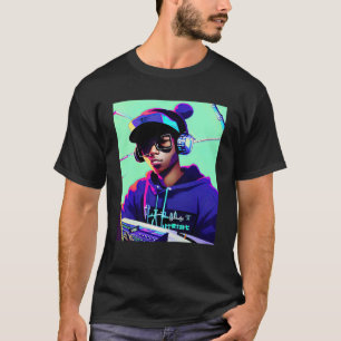 T-shirt Lo fi hip hop refroidissement chillhop bat l'esthé