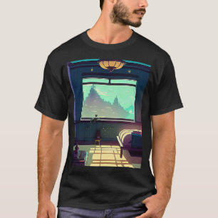 T-shirt Lo fi hip hop refroidissement chillhop bat l'esthé