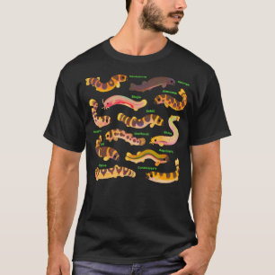T-shirt Loaches Pangio (Loach Kuhli) - Autre couleur