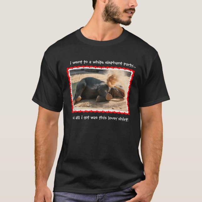 T-shirt L'objet superflu drôle, tout que j'ai obtenu était (Devant)