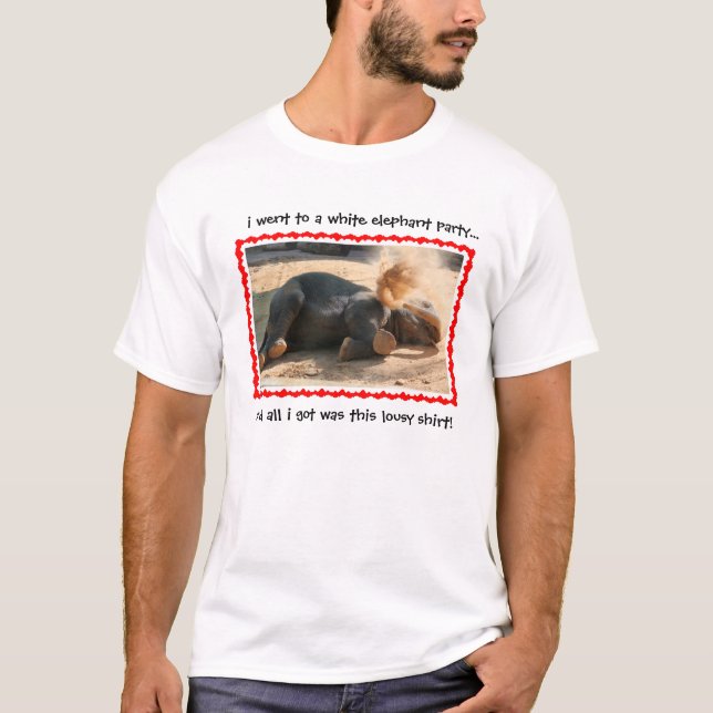 T-shirt L'objet superflu drôle, tout que j'ai obtenu était (Devant)