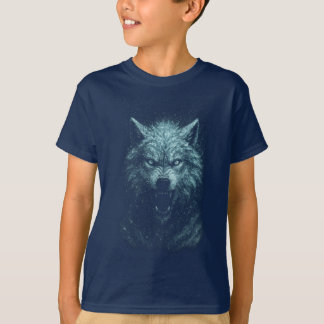 T-shirt Lobo de nieve