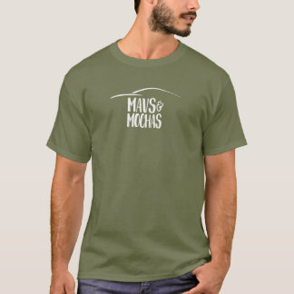 T-shirt L'obscurité de Mavs et de mokas a centré le