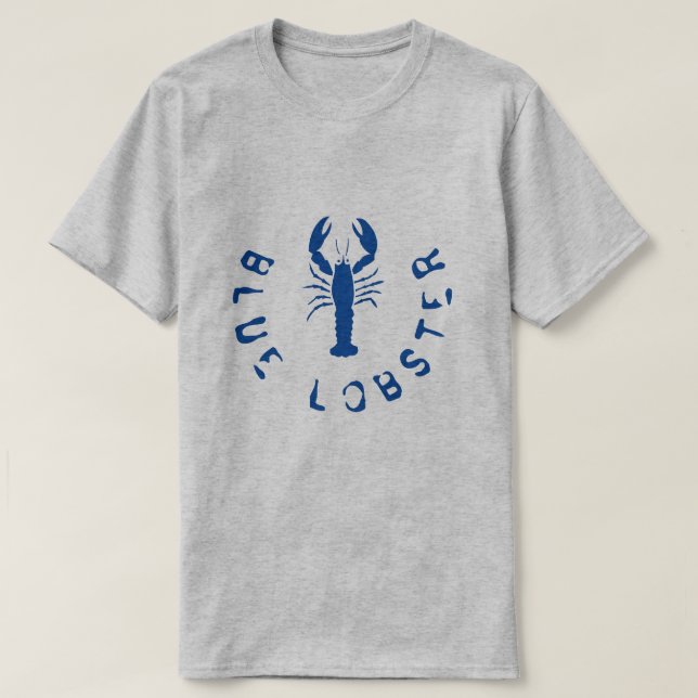 T-SHIRT LOBSTER BLEU T SHIRT (Design devant)