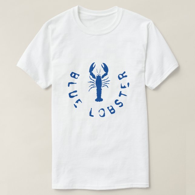 T-SHIRT LOBSTER BLEU T SHIRT (Design devant)