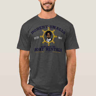 T-shirt Location de bateaux à basse altitude Robert Smalls