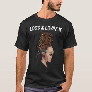 T-shirt Locaux cool Pour Femmes Locaux Dreadlocks Dreads C