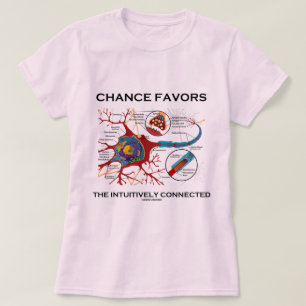 T-shirt L'occasion favorise intuitivement relié (le