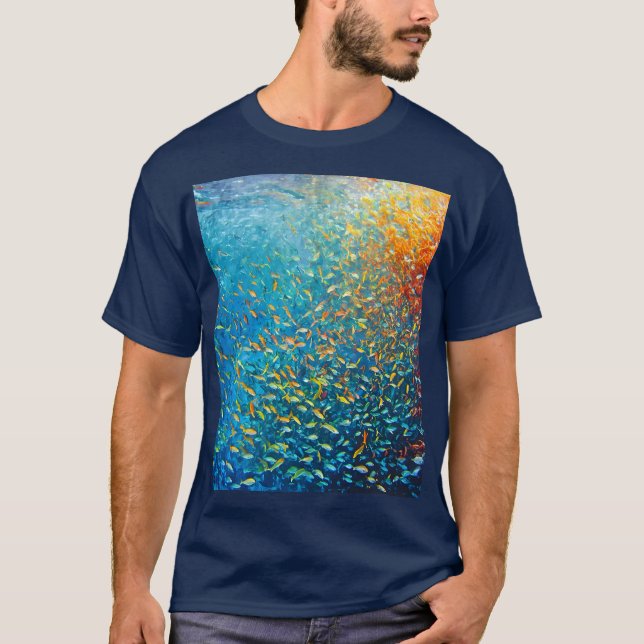 T-shirt l'océan (Devant)