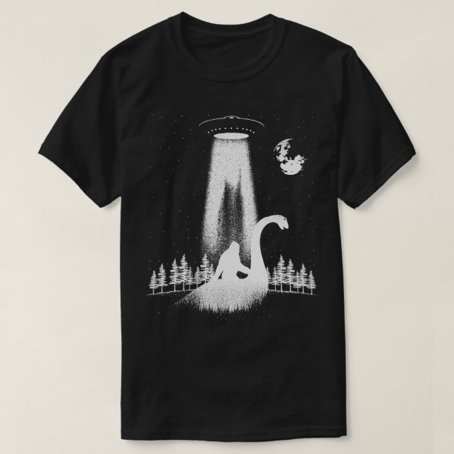 T-shirt Loch Ness Monster 3 (Design devant)