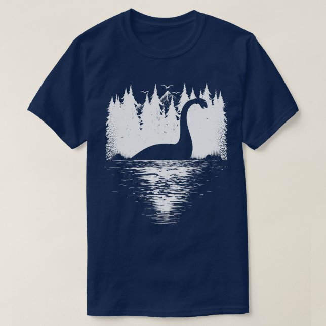 T-shirt Loch Ness Monster 6 (Design devant)