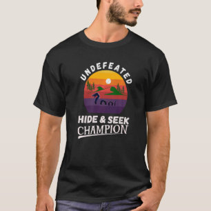 T-shirt Loch Ness Monster Invaincu Cacher et Chercher Cham