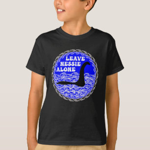 T-shirt LOCH NESS MONSTER-Leave Nessie seul